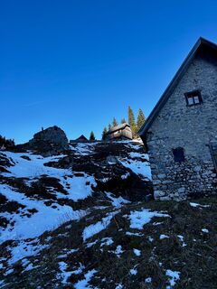 Fotografie z Othmar Schrempf na trase