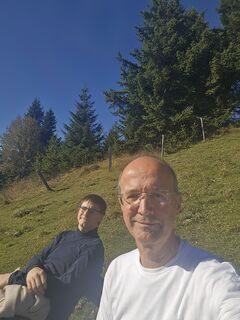 Foto da Robert Spreitzer lungo il tour