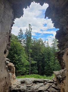 Foto von Susanne Linzbacher entlang der Tour