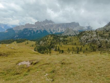 Foto von Anne-Lise Garnier entlang der Tour