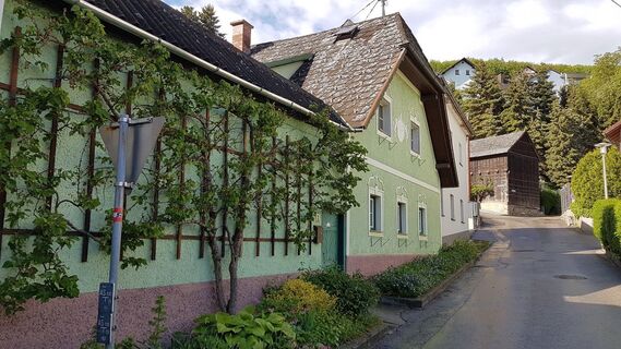Altes grünes Haus