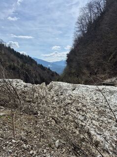 Foto von Anita Hüttl entlang der Tour