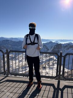 Foto de Robin Böhm a lo largo del recorrido
