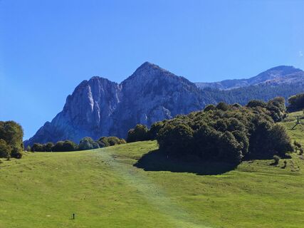 Photo de Lodovica Vecchi le long du parcours