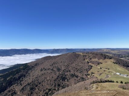 Photo de Pascal Pfister le long du parcours