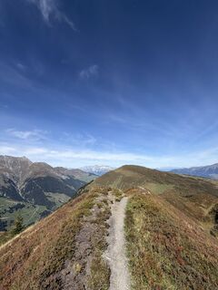 Foto von Alessandra entlang der Tour