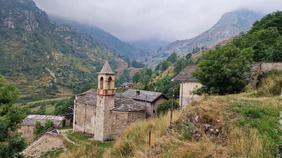 Foto von Fabrizi Mellano entlang der Tour