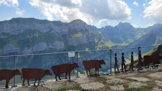 Foto von Max Gisler entlang der Tour