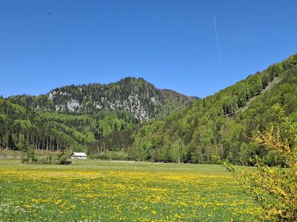 Foto von Renate Hackl entlang der Tour