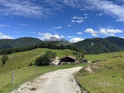 Foto von Veronika Schulte entlang der Tour