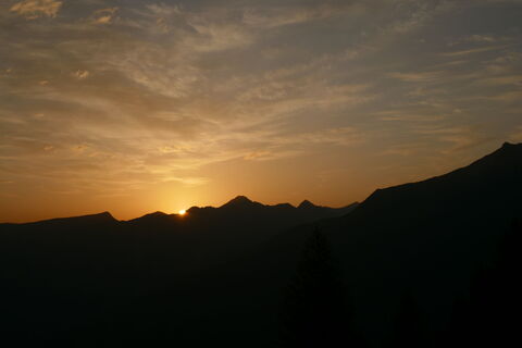 sehr schöne Morgenstimmung