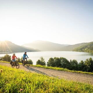 Seeberührungen sind am Millstätter See Radweg garantiert