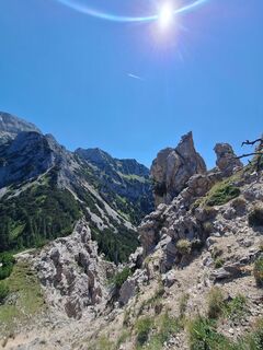 Foto von Lena entlang der Tour