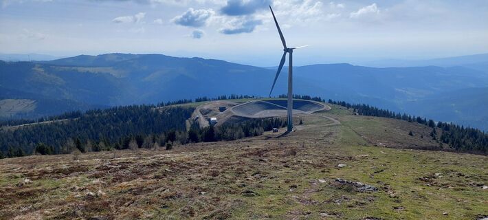 Fotografia z Max P. na trase