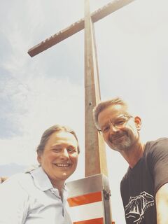 Foto von Regina Tauchner entlang der Tour