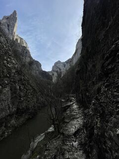 Foto von Enikő Pap entlang der Tour