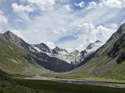 Photo de Gudrun Lippert le long du parcours