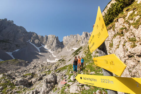 Wilder Kaiser Sommer Wandern Region St. Johann in Tirol Oberndorf Kirchdorf Erpfendorf