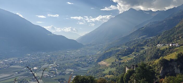 Foto von Klaus Scharfe entlang der Tour