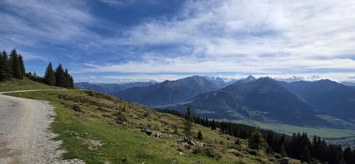 Photo de Martin Resch le long du parcours
