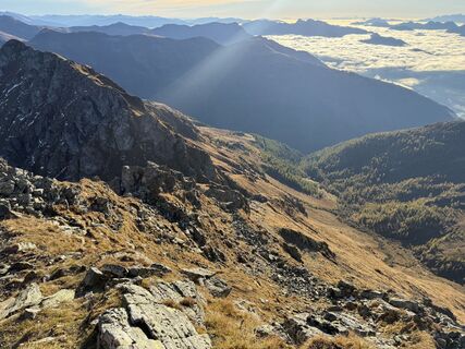Photo de Sven Reiter le long du parcours