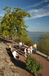 Flanieren auf der Promenade