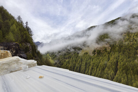 Suedtirol, Vinschgau, Laas, Marmor, Weisswasserbruch,