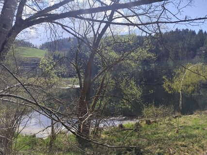 Foto von Barbara Galle entlang der Tour