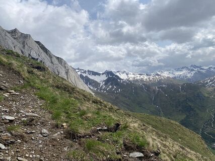 Foto von Norbert Wahl entlang der Tour