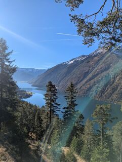 Foto von K. Lehrerin entlang der Tour