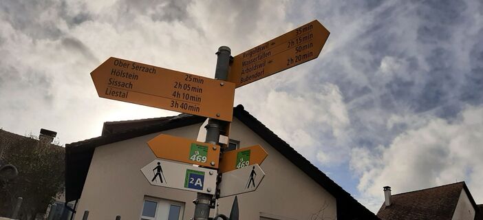 Foto von Peter Moser entlang der Tour