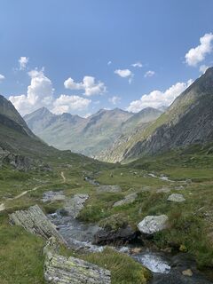 Foto von Natalie Mohr entlang der Tour