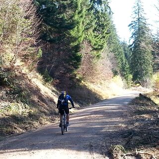 In Inzell gehts auch rasant bergauf.