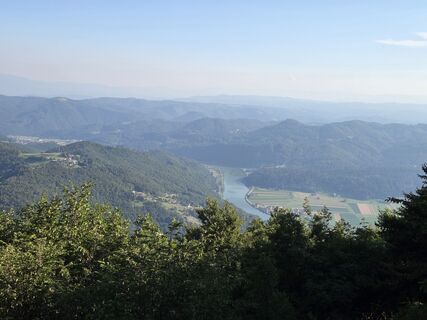Photo de Kristijan Tomazic le long du parcours