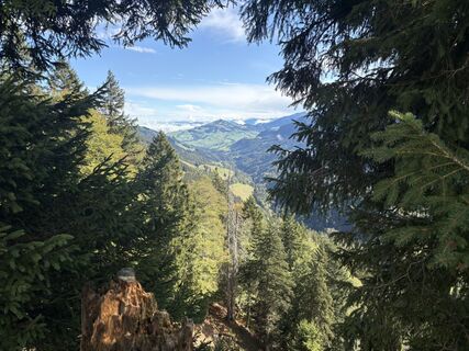 Foto de Nicola Flury a lo largo del recorrido