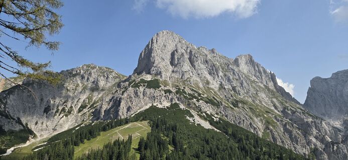 Foto von Karin entlang der Tour