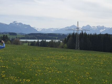 Foto von Friedrich Karl Gropengiesser entlang der Tour