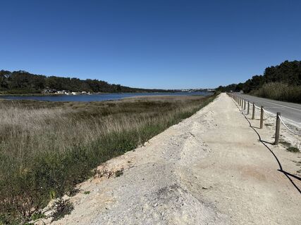 Foto von Helmut Schellmann entlang der Tour