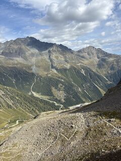 Photo de Gerhard Perhofer le long du parcours