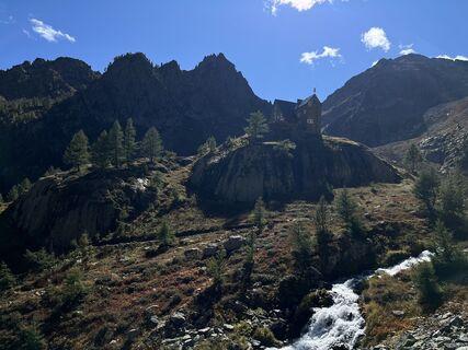 Photo de Toni Lerda le long du parcours