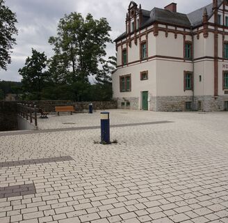 Marktplatz in Saalburg-Ebersdorf
