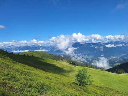 Photo de Katharina le long du parcours