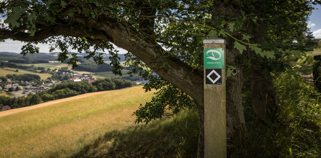 Beschilderung Diemelsteig