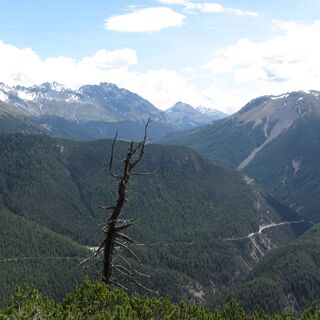 Blick vom Murter Richtung Ofenpass