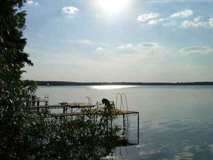 Blick auf den Arendsee in der gleichnamigen Stadt Arendsee