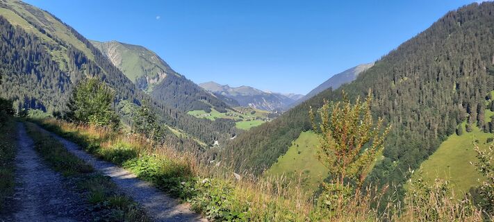 Blick nach Berwang
