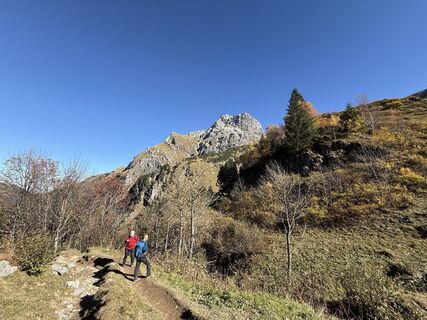 Photo de Heinz Isele le long du parcours