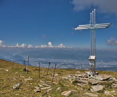 Gipfelkreuz am Größing