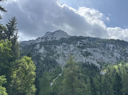 Foto von Heinz Sperl entlang der Tour