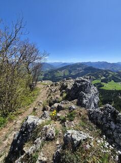 Foto von Paula Sedláček entlang der Tour
